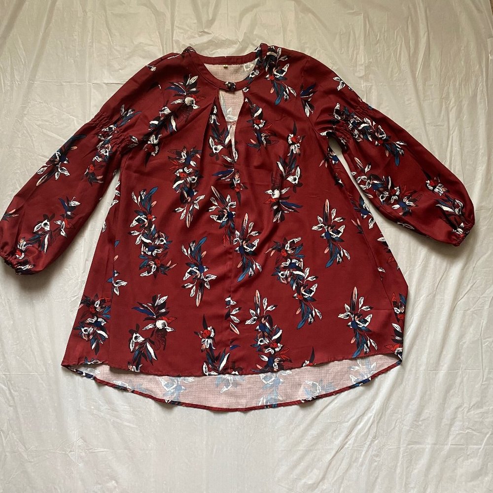 Shein Small Wine Colored Dress